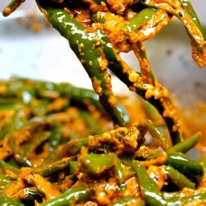 pahari green chilli pickle achaar